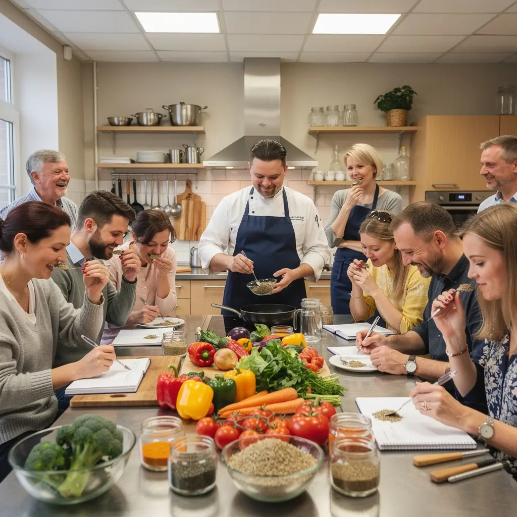 Ramybės akimirkos su arbatos puodeliu gamtos aplinkoje, skatinančios sveikatą.