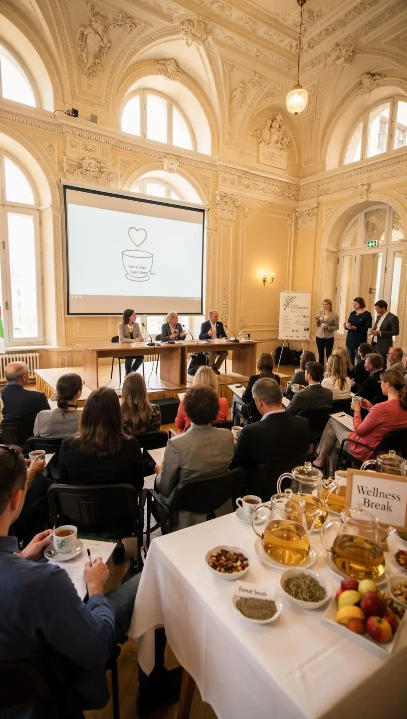 Kardamono sėklų arbata su širdies formos puodeliu, paruošta sveikatingumo skoniui.